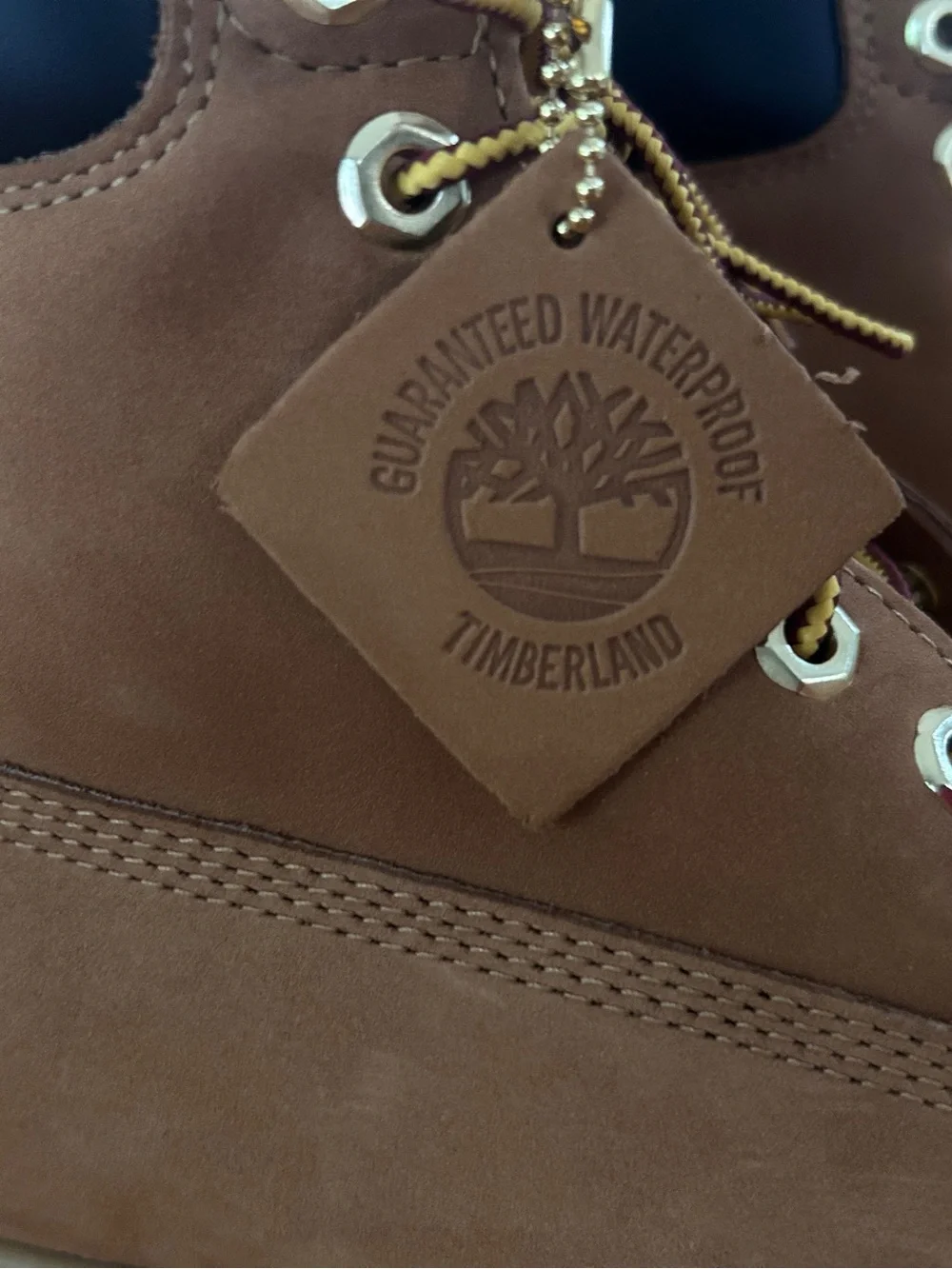 Timberland waterproof leather boots